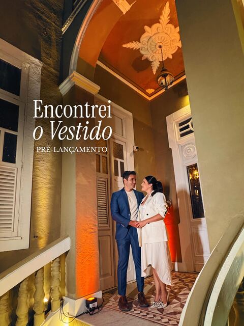 O evento de pré-lançamento do Encontrei o Vestido.
